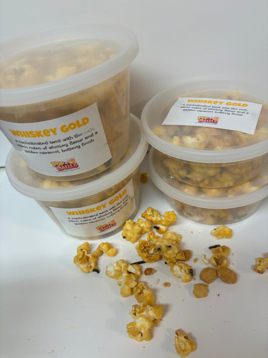 Whiskey Gold Gourmet Fusion Popcorn Mix
