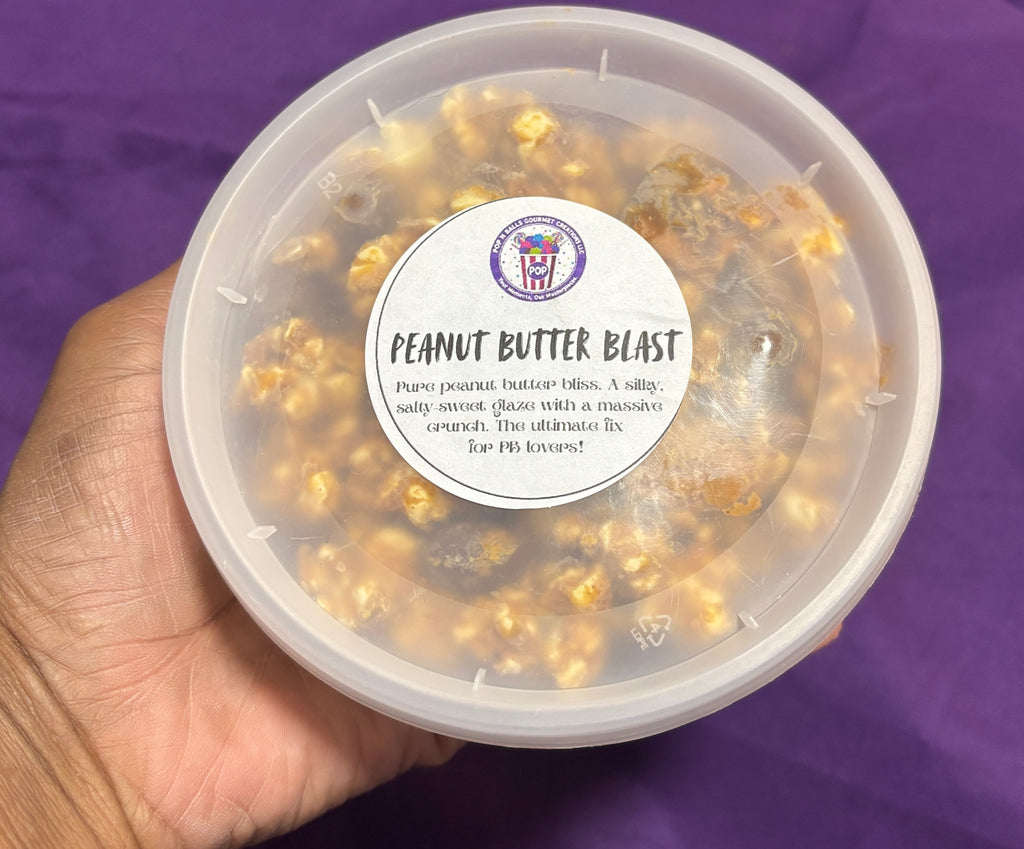 Peanut Butter Blast Gourmet Fusion Popcorn Mix