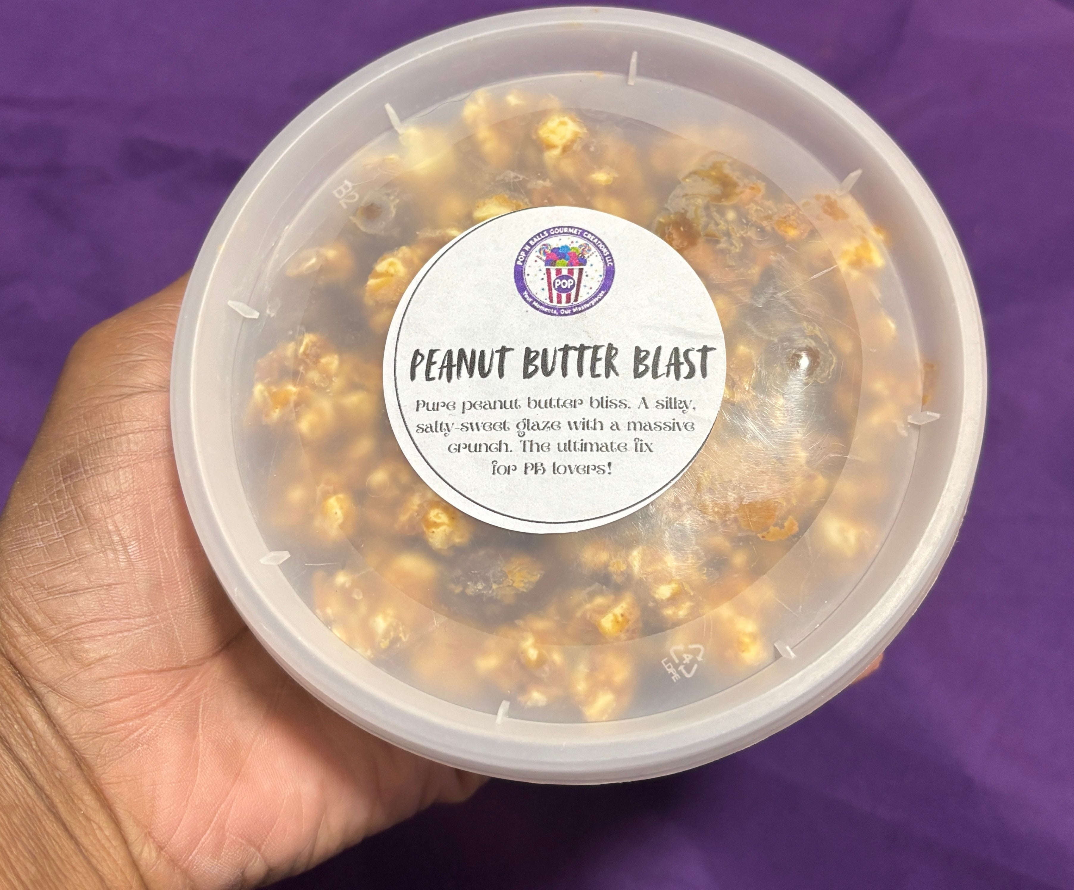 Peanut Butter Blast Gourmet Fusion Popcorn Mix