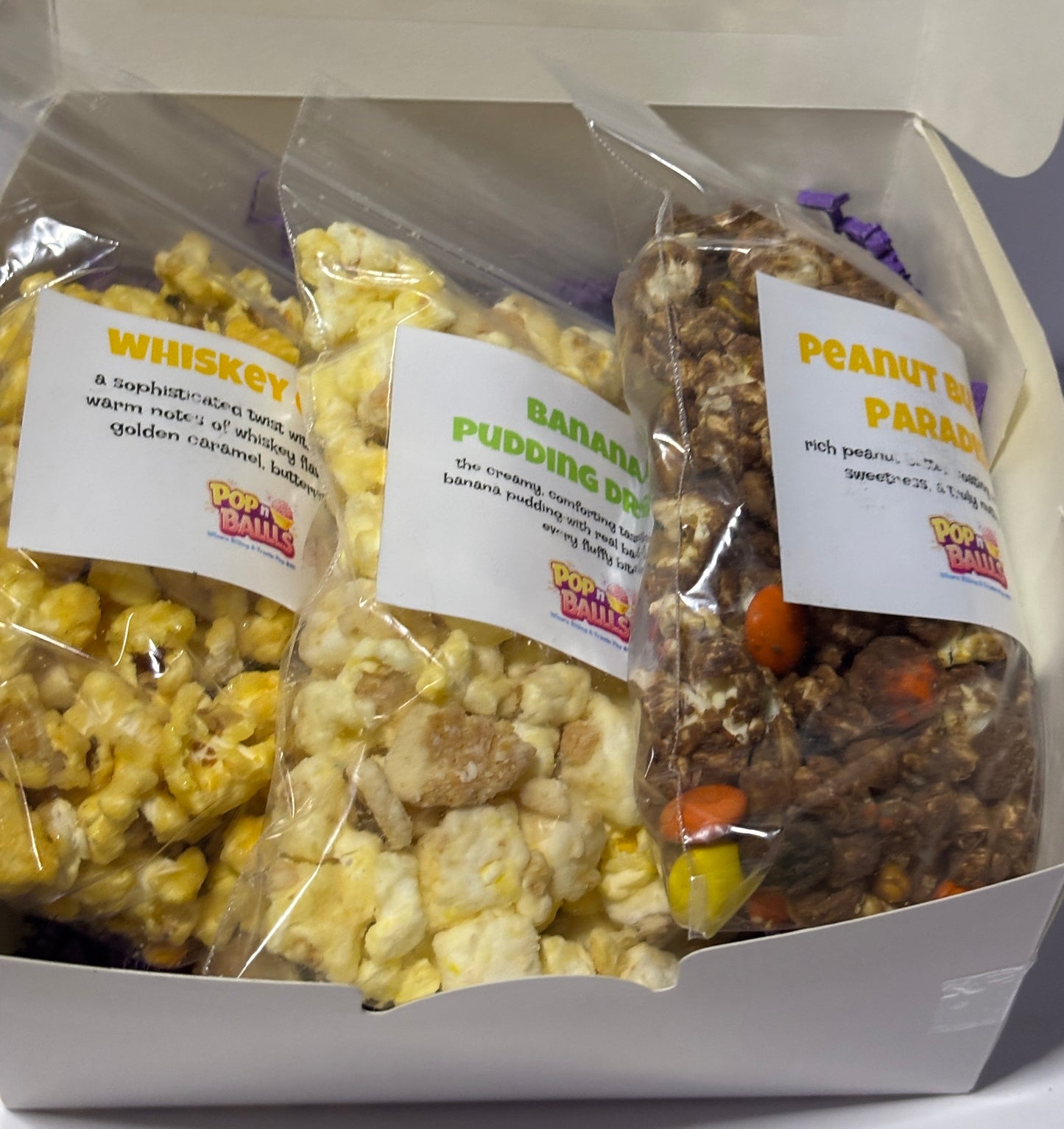 The Golden Harvest Gourmet Fusion Popcorn Box