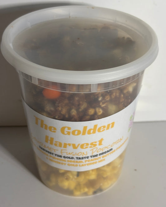 The Golden Harvest Gourmet Fusion Popcorn Mix |Showstopper Fusion Mix