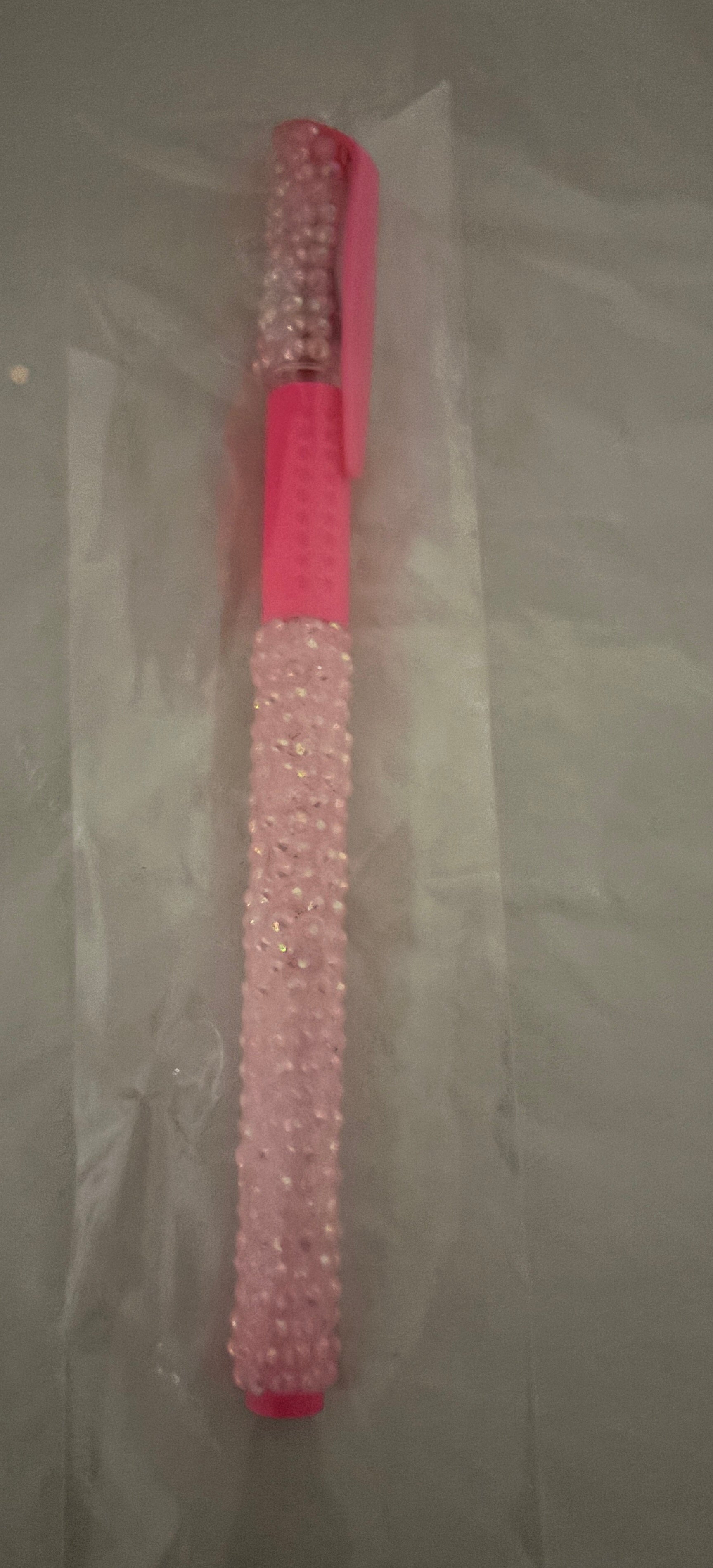 Dazzling Bling Gel Pens w/bling cap