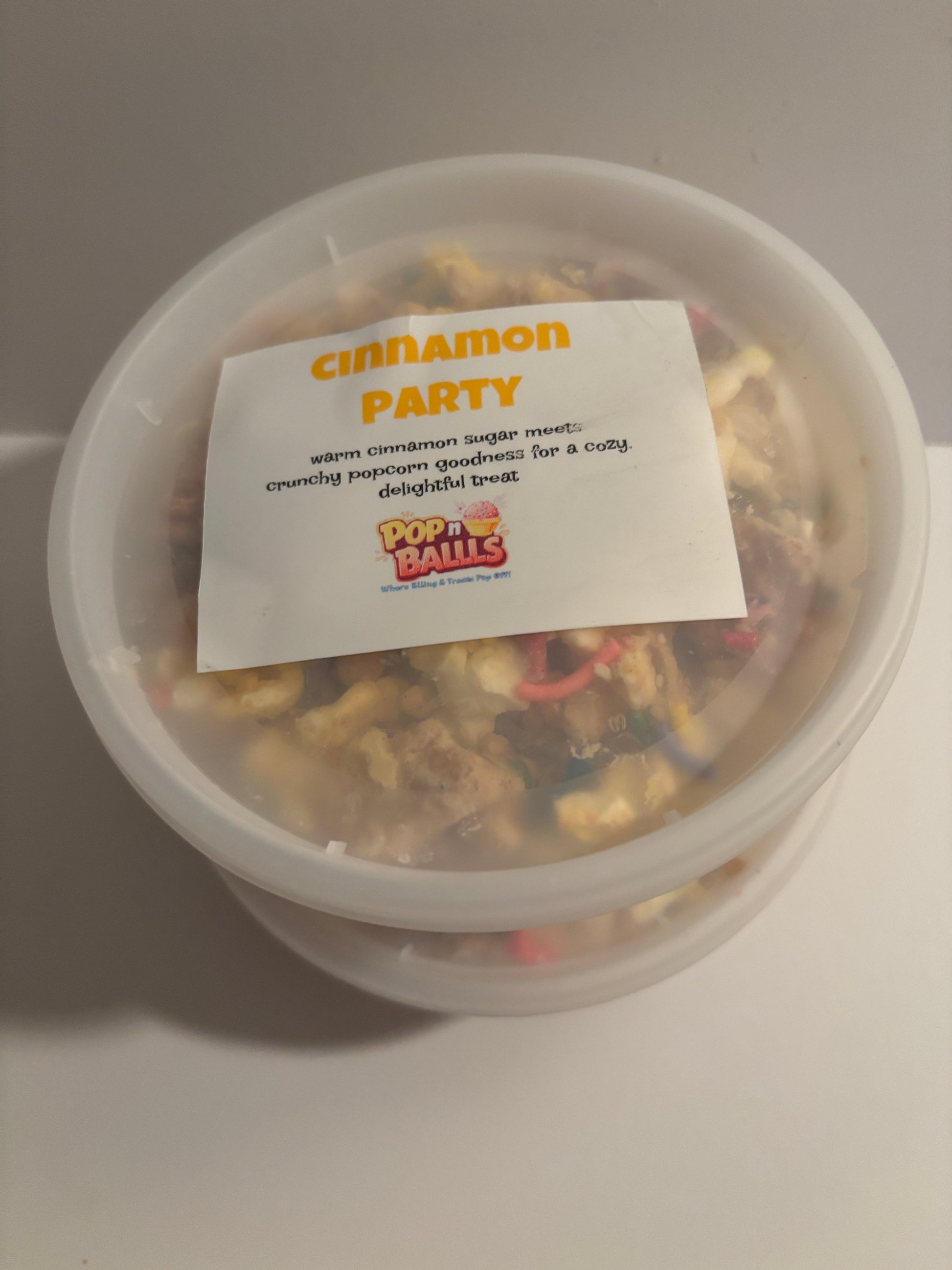 Cinnamon Party Gourmet Fusion Popcorn Mix
