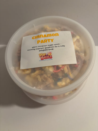 Cinnamon Party Gourmet Fusion Popcorn Mix