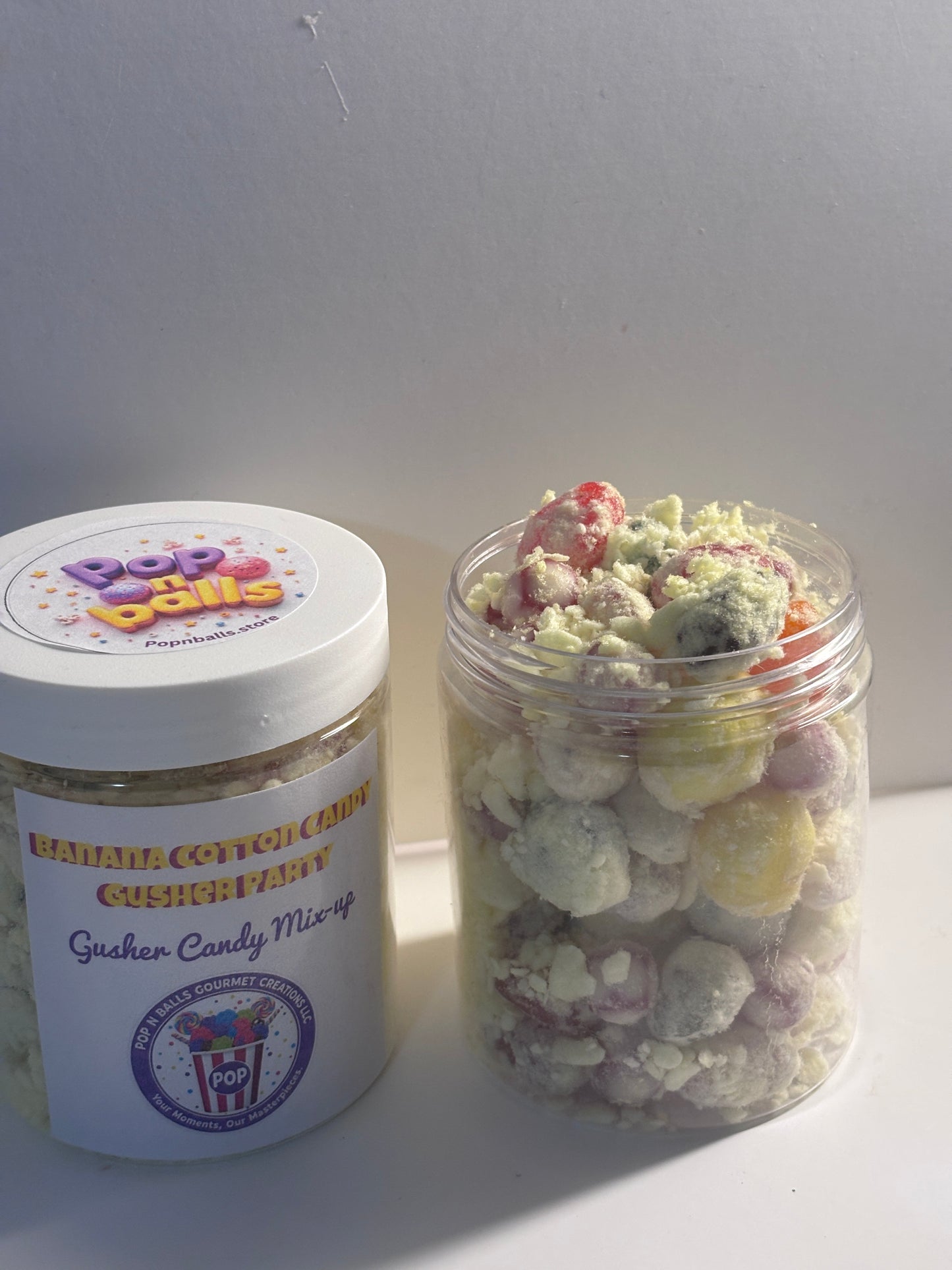 Banana Cotton Candy Gusher Party Mix-up