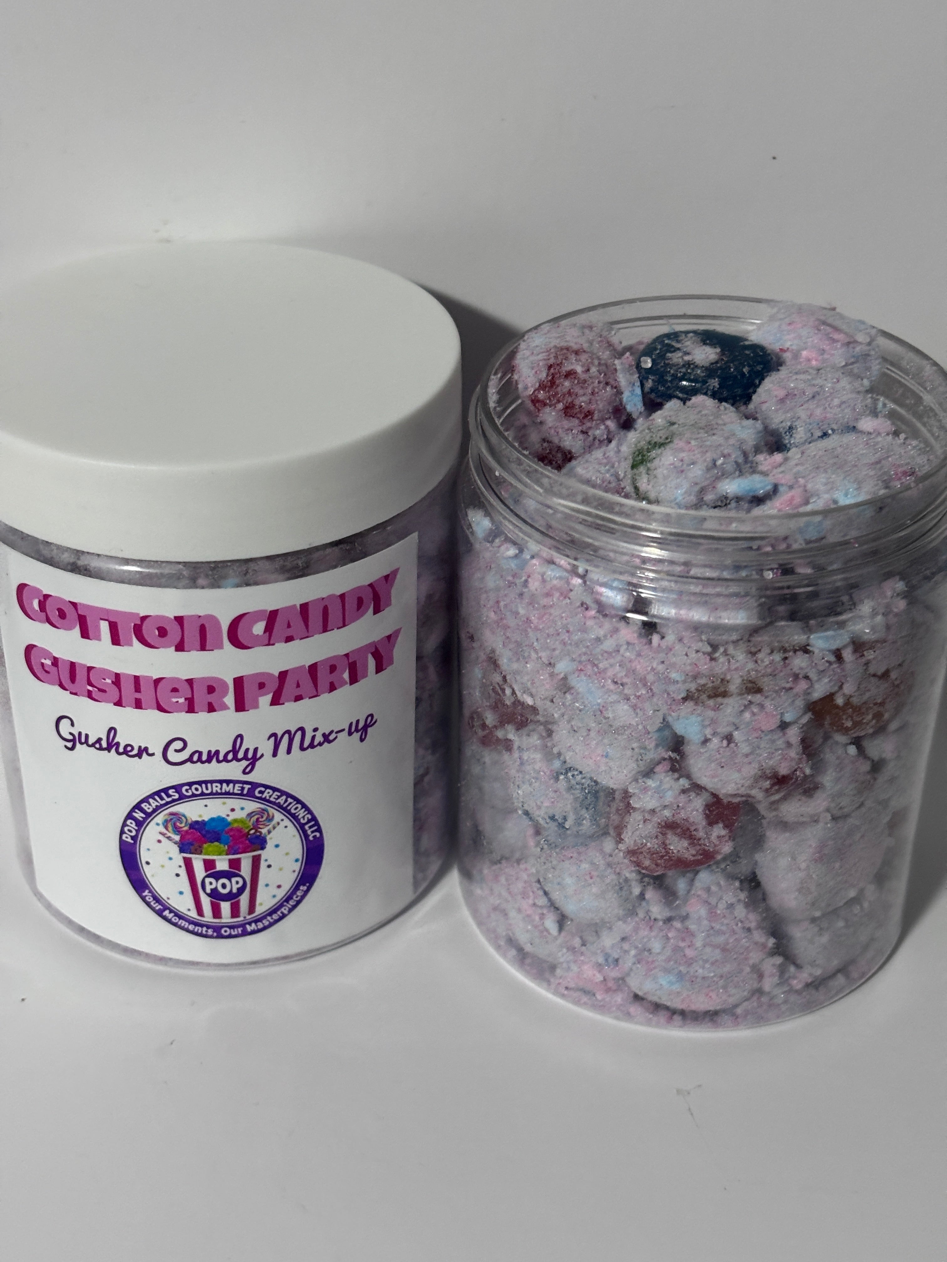 Cotton Candy Gusher Party Candy| Coated Gushers Candy Mix-up