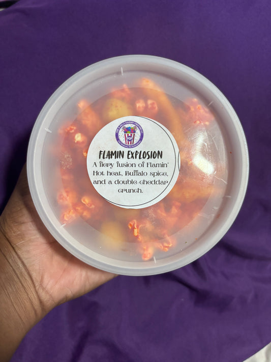 Flamin Explosion Popcorn Mix