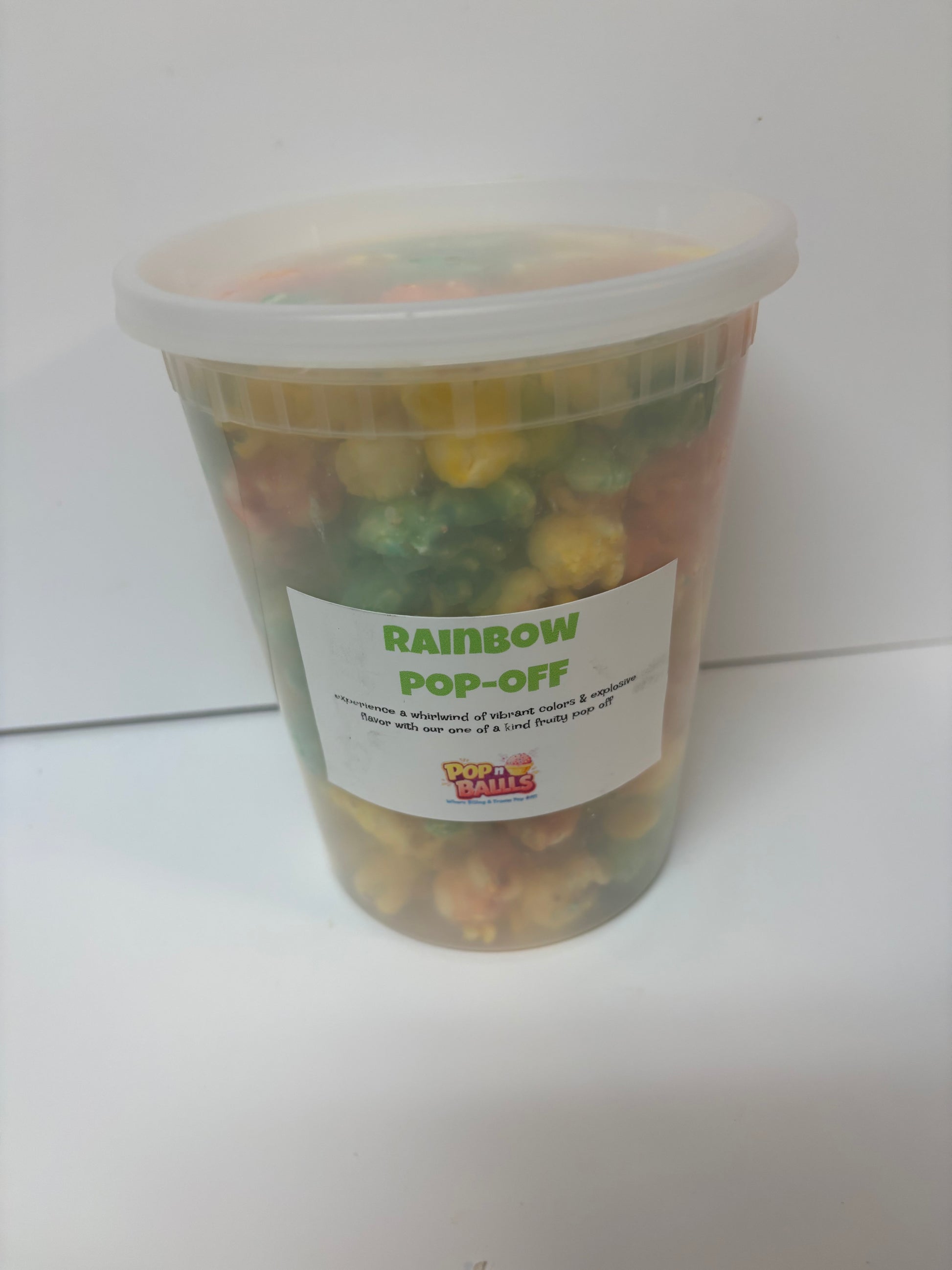 Rainbow Pop-Off Gourmet Fusion Popcorn Mix