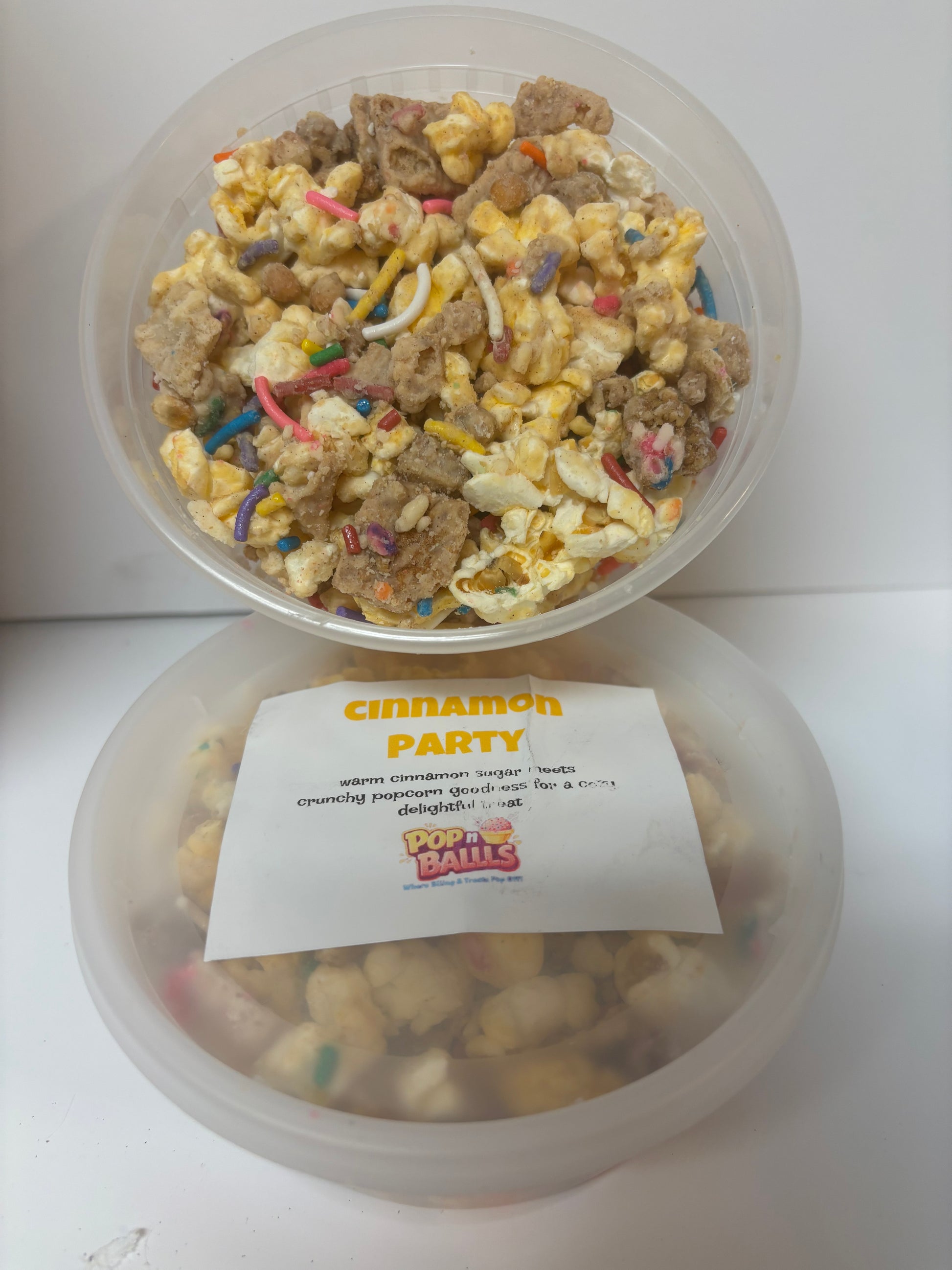 Cinnamon Party Gourmet Fusion Popcorn Mix