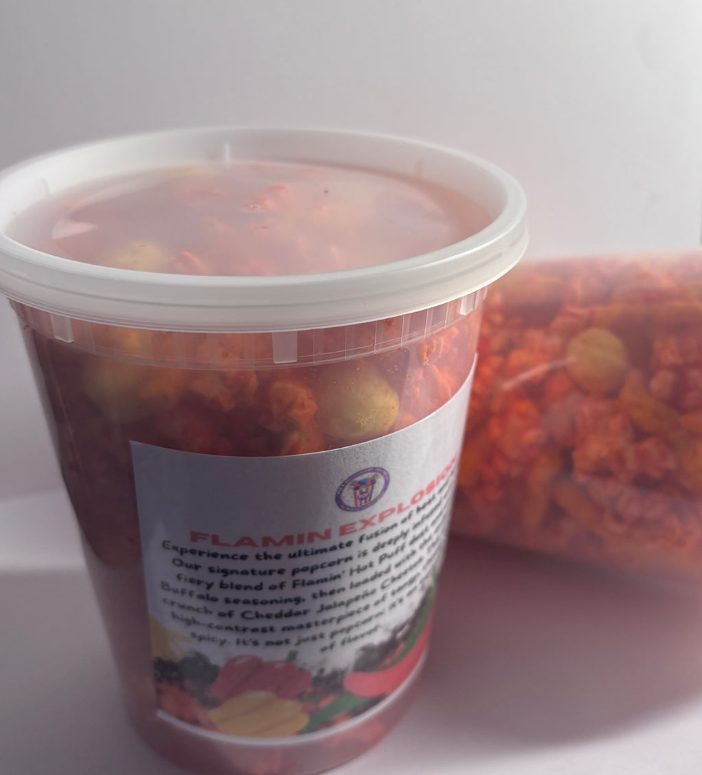 Flamin Explosion Gourmet Fusion Popcorn Mix