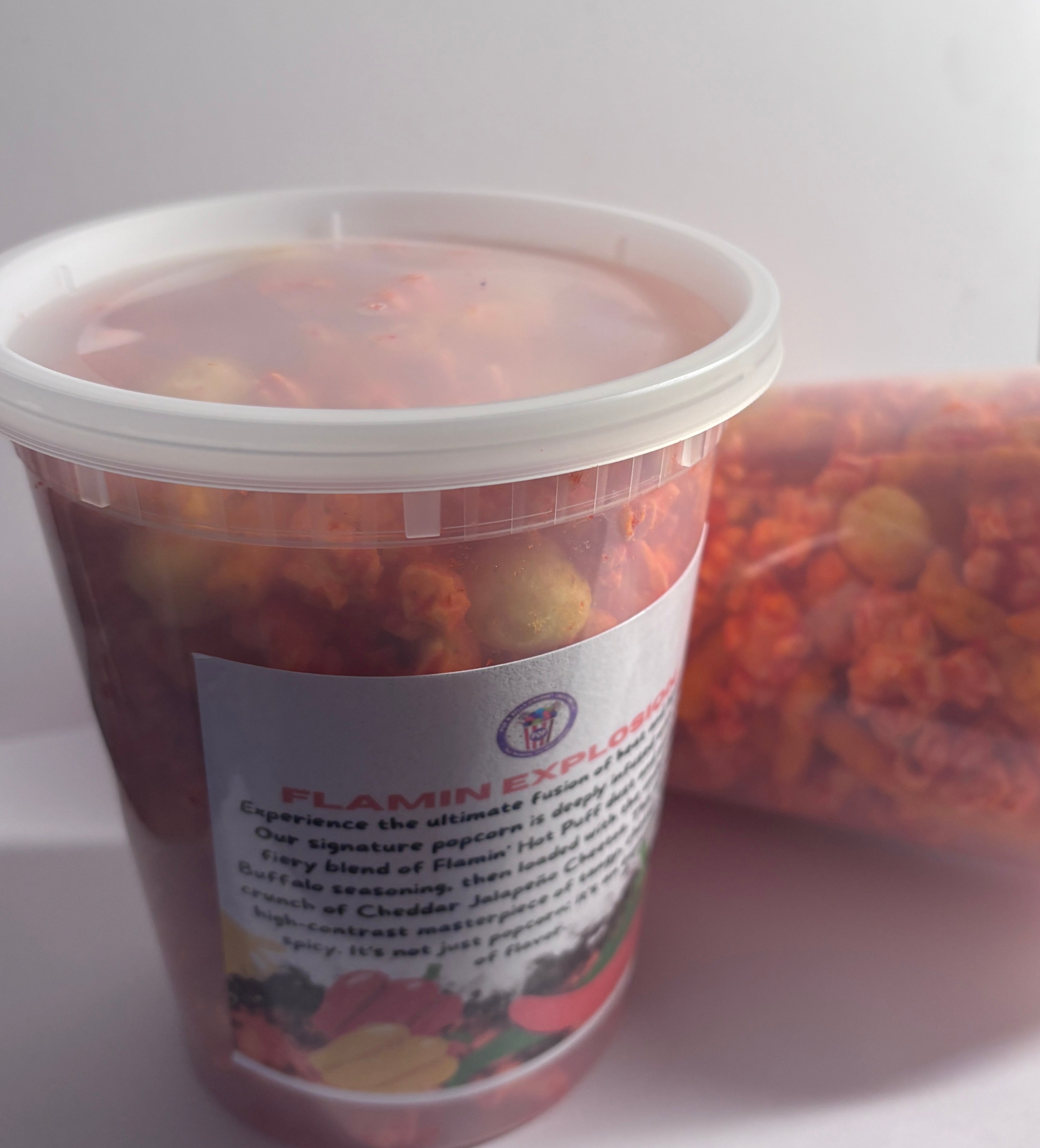 Flamin Explosion Gourmet Fusion Popcorn Mix