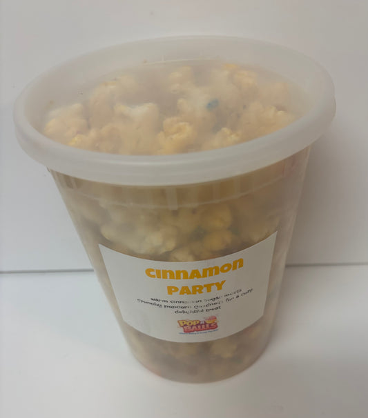 Cinnamon Party Gourmet Fusion Popcorn Mix
