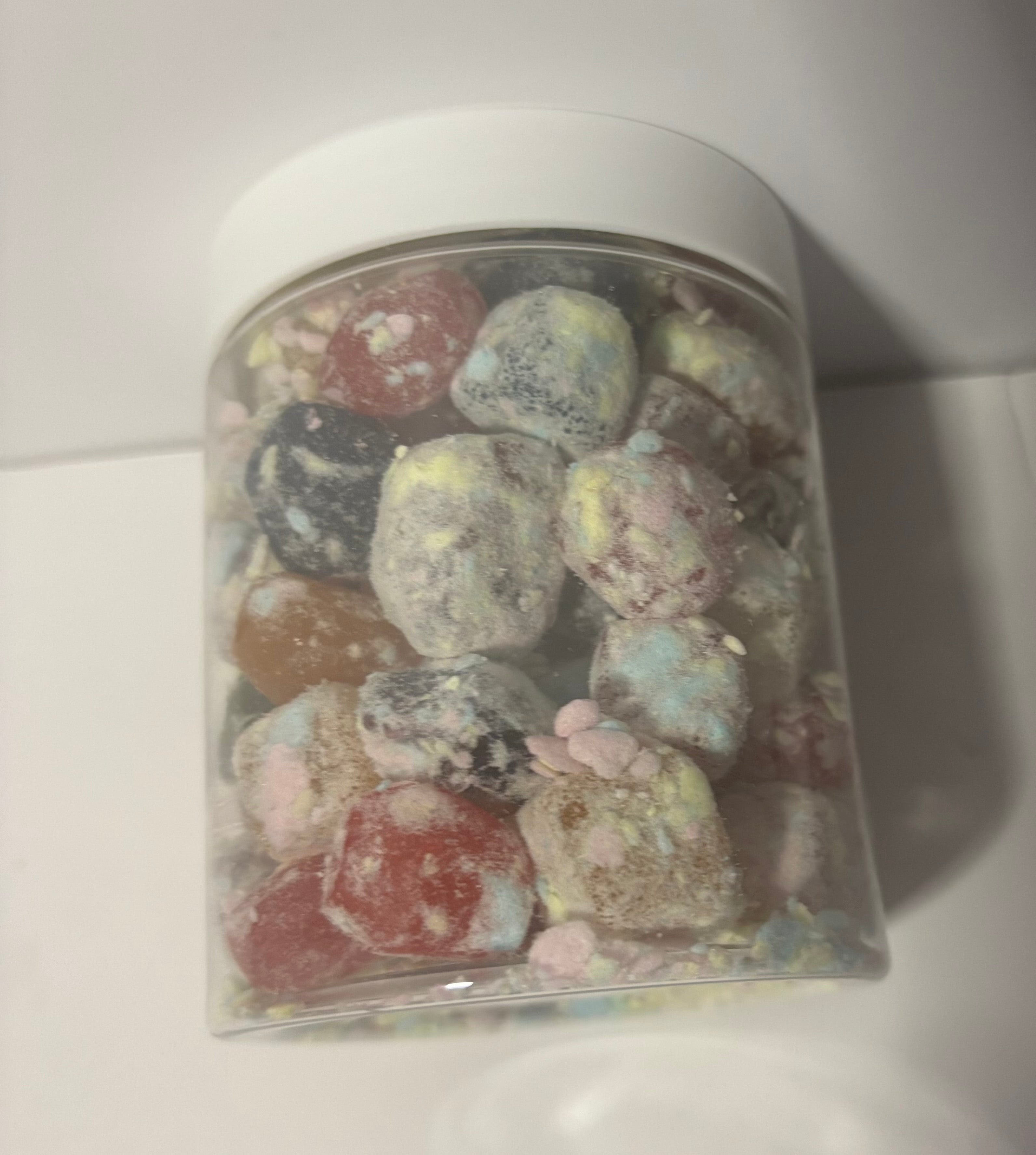 Cotton Candy Coated Gusher Party Sour Jar