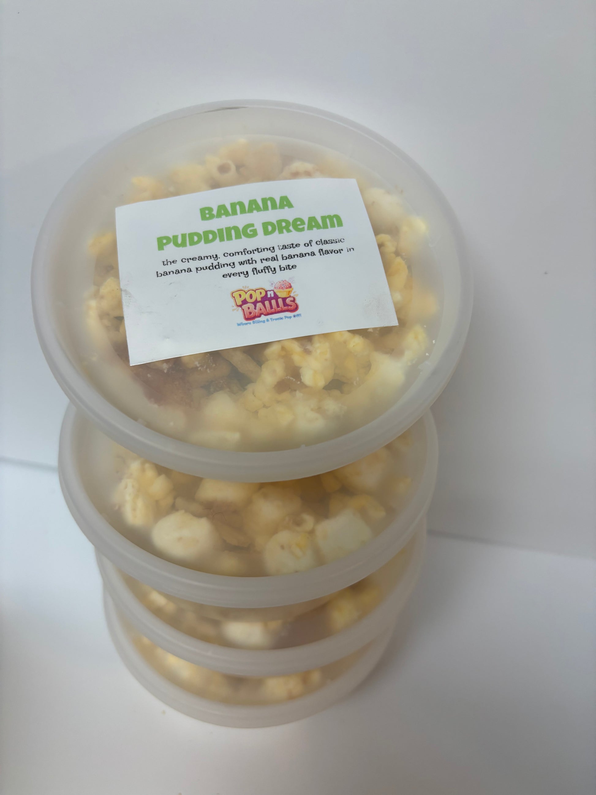 Banana Pudding Dream Gourmet Fusion Popcorn Mix