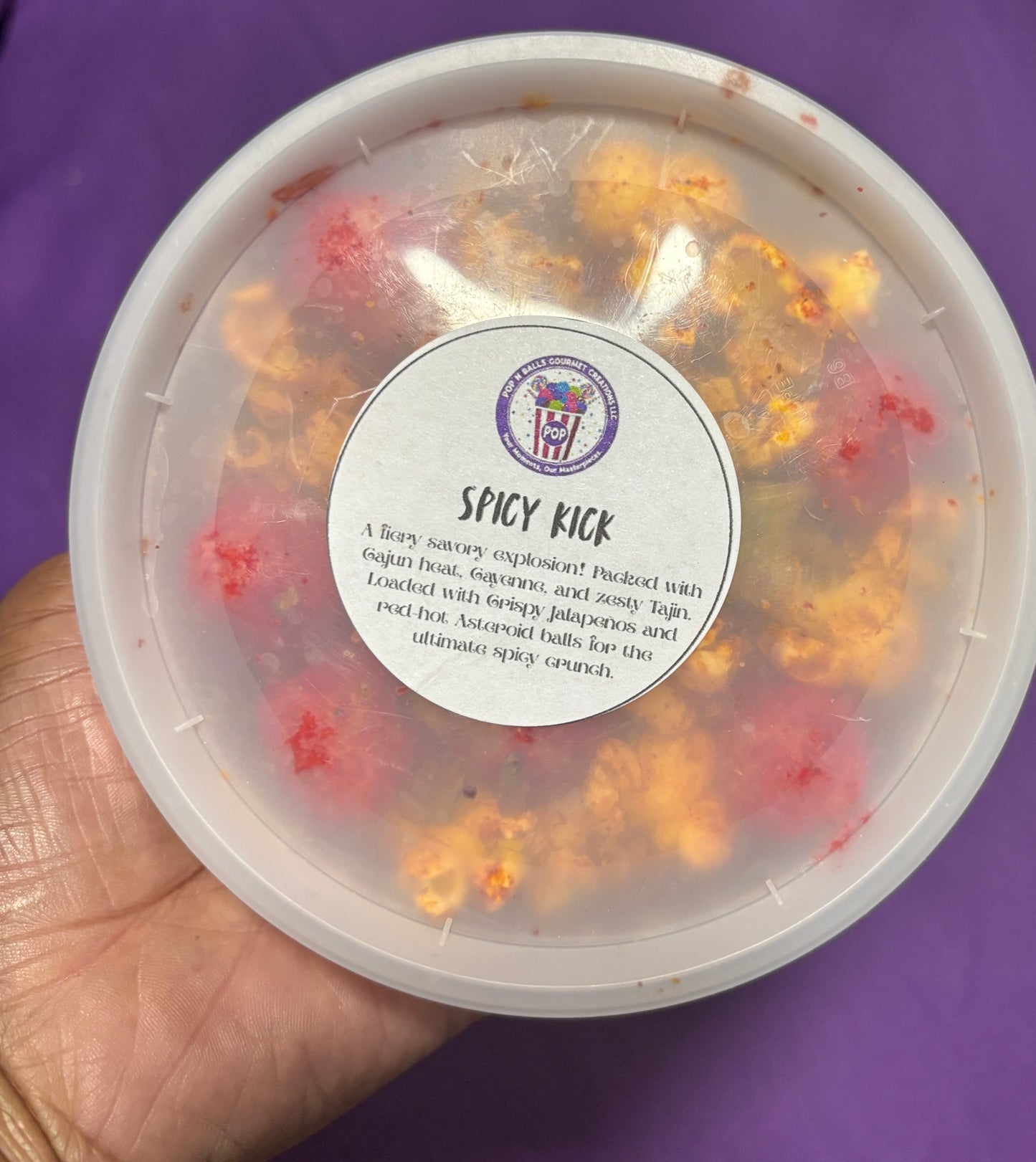 Spicy Kick Popcorn Mix