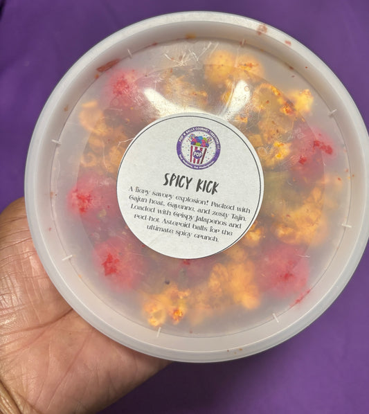 Spicy Kick Popcorn Mix