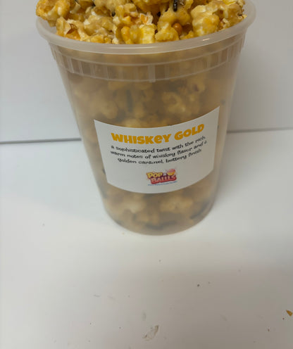 Whiskey Gold Gourmet Fusion Popcorn Mix