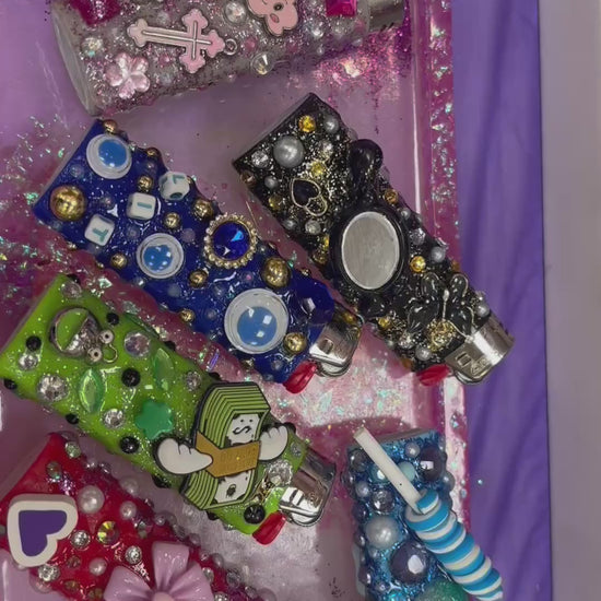 Glitter & Gem Lighters