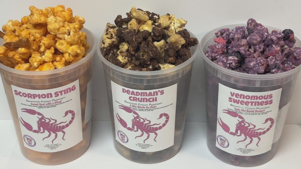 Scorpio Trinity Fusion Popcorn Bundle|The Scorpion Collection Popcorn Limited Edition Bundle